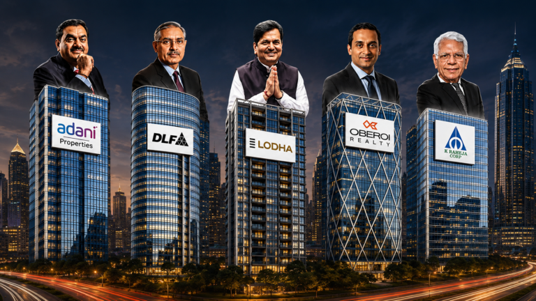 India's richest real estate tycoons and leading property developers