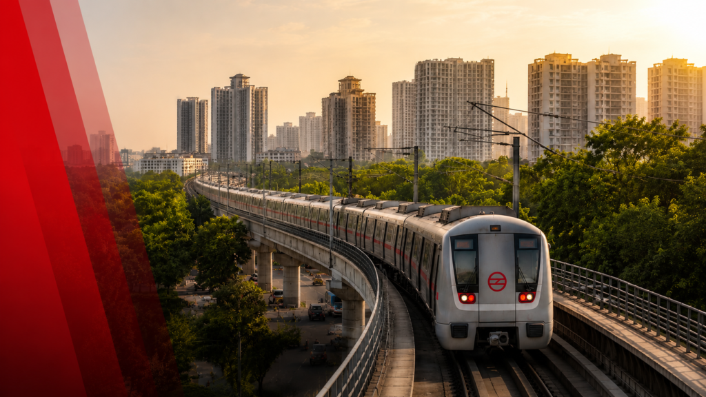Delhi Golden Line Metro improving connectivity across South Delhi